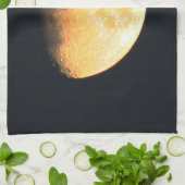 Big Old Moon ktcna Geschirrtuch (Gefaltet)