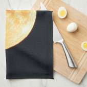 Big Old Moon ktcna Geschirrtuch (Viertel Falte)