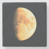 Big Old Moon Küste Steinuntersetzer (Vorderseite)