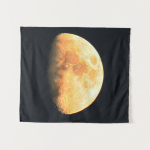 Big Old Moon wtcna Wandteppich