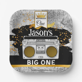 BIG ONE 1 Birthday Boombox Cake Teller