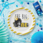 BIG ONE African American Baby Boy Pappteller (Party)