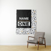 Big One Birthday Foto Background Tapestation Wandteppich (Beispiel)