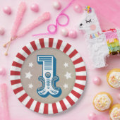 Big One Circus Karneval Geburtstagsparty Pappteller (Party)