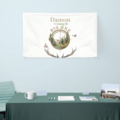 Big One Hunting First Birthday Banner (Messeveranstaltung)