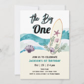 Big One Surfing 1. Einladung (Vorderseite)