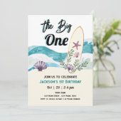 Big One Surfing 1. Einladung (Stehend Vorderseite)