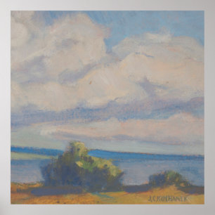 Big Open Sky - Landschaft von Kulhanek (1945) Poster