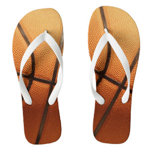 Big Orange Basketball, Flip Flops Badesandalen