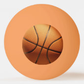 Big Orange Basketball, Tischtennisball (Rückseite)