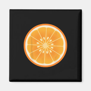 Big Orange geschnittene Kostüme Niedlich leicht Fr Magnet