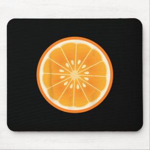 Big Orange geschnittene Kostüme Niedlich leicht Fr Mousepad