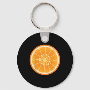 Big Orange geschnittene Kostüme Niedlich leicht Fr Schlüsselanhänger