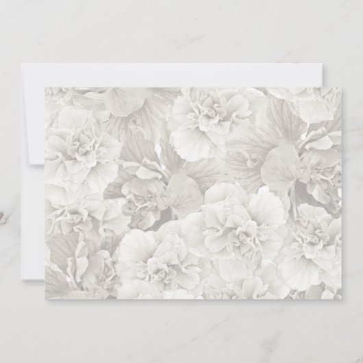 Big Orange Hibiskus Ankündigung Datum freihalten (Rückseite)