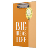 Big Orange Ideas Clipboard Klemmbrett (Links)