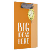 Big Orange Ideas Clipboard Klemmbrett (Rechts)