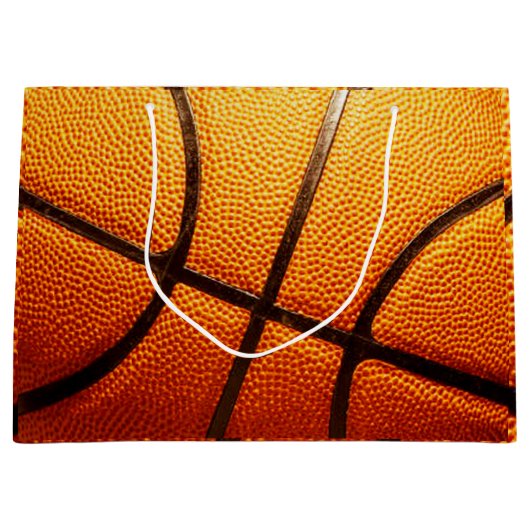 Big Orange Pimply Basketball, Große Geschenktüte (Vorderseite)