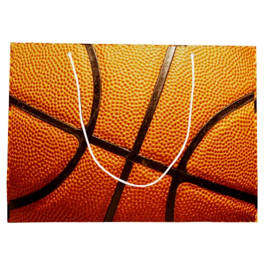 Big Orange Pimply Basketball, Große Geschenktüte (Rückseite)