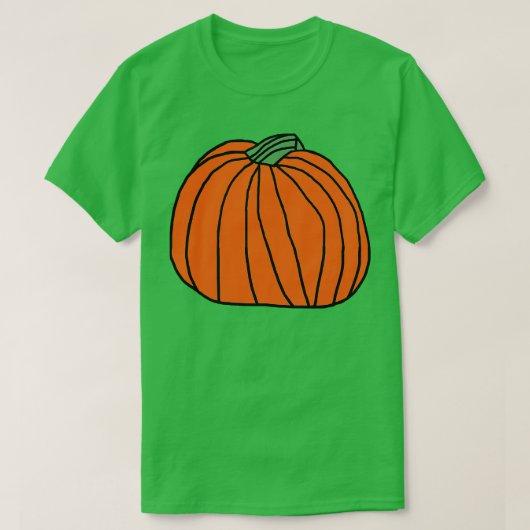 Big Orange Pumpkin T-Shirt (Design vorne)