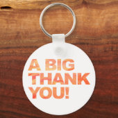 Big Orange Vielen Dank Schlüsselanhänger (Vorderseite)