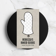 Big Oven-Mitt-Logo auf Imitate Bettwäsche für Bäck