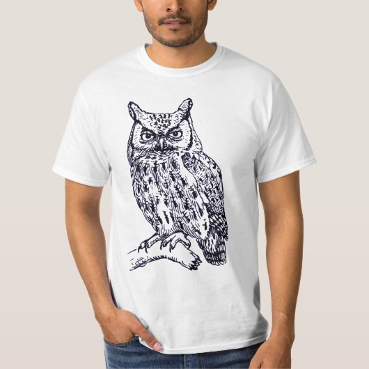 BIG OWL Front T-Shirt (Vorderseite)