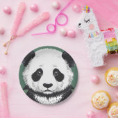 Big Panda Plate Pappteller (Party)