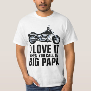 BIG PAPA MOTORRAD MÄNNER T-SHIRT