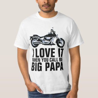 BIG PAPA MOTORRAD MÄNNER T-SHIRT