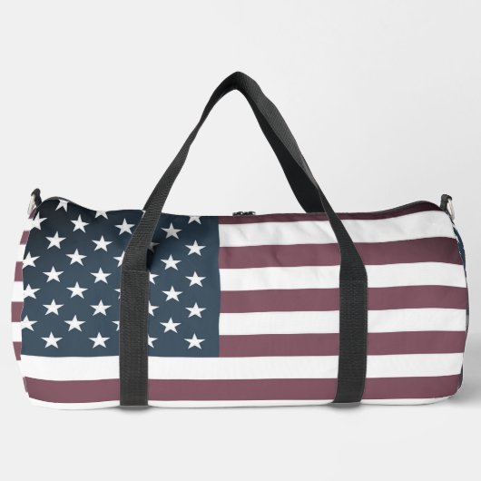 Big patriotic American Flag Sporttasche Duffle Bag (Vorderseite)