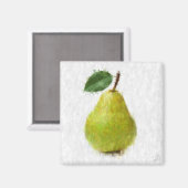 Big Pear Magnet (Vorderseite/Rückseite)