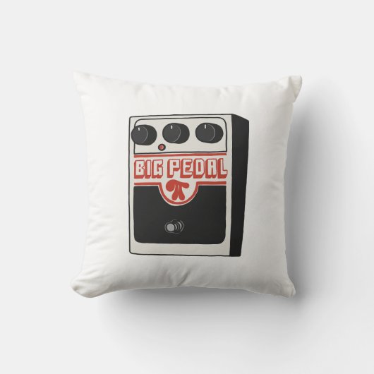 Big Pedal Kissen (Vorderseite)