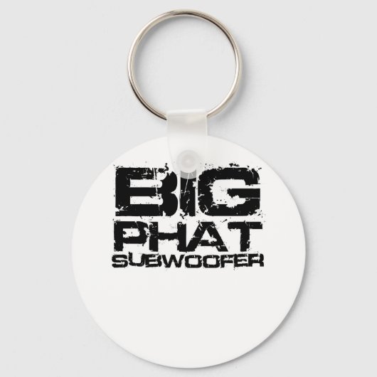 Big Phat Subwoofer Dubstep Schlüsselanhänger (Vorderseite)