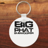 Big Phat Subwoofer Dubstep Schlüsselanhänger (Vorderseite)