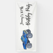 Big pickup truck banner (Vertikal)