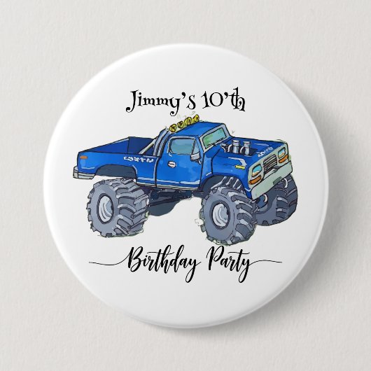 Big pickup truck button (Vorderseite)