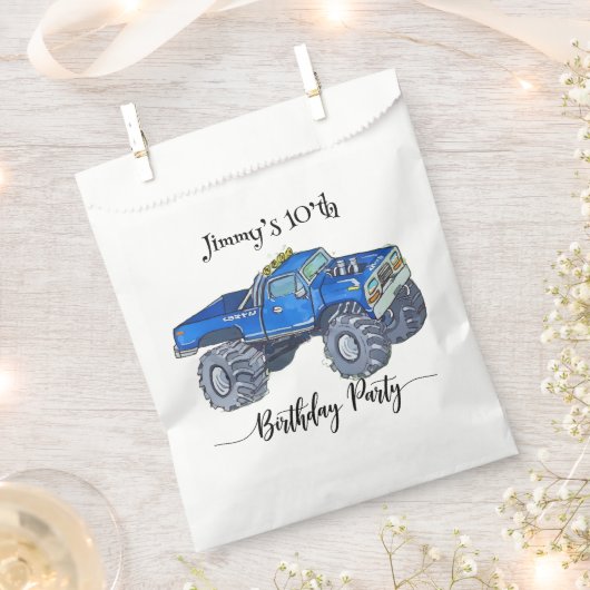 Big pickup truck geschenktütchen (Ausgeschnitten)