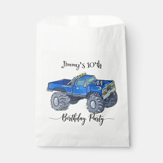 Big pickup truck geschenktütchen (Vorderseite)