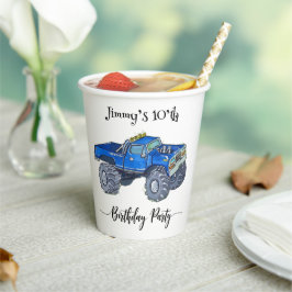 Big pickup truck pappbecher