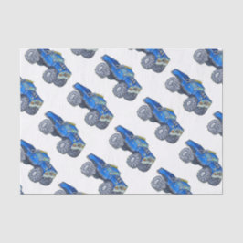 Big pickup truck seidenpapier