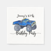 Big pickup truck serviette (Vorderseite)