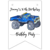 Big pickup truck wimpelkette (Erste Fahne)