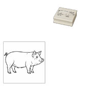 Big Pig Gummistempel (Stempel)