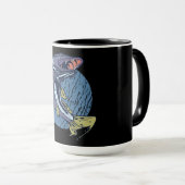 Big Pike Fish Tasse (VorderseiteRechts)