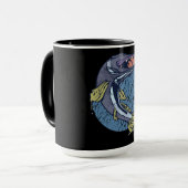 Big Pike Fish Tasse (Vorderseite Links)