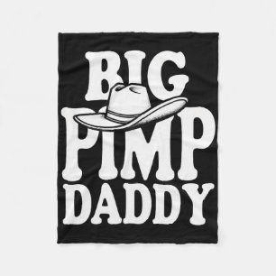 Big Pimp Daddy Halloween-Kostüm Fleecedecke