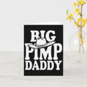 Big Pimp Daddy Halloween-Kostüm Karte (Gelbe Blume)