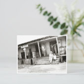 Big Pine Key Postamt Vintage Postkarte (Stehend Vorderseite)