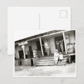 Big Pine Key Postamt Vintage Postkarte (Vorne/Hinten)