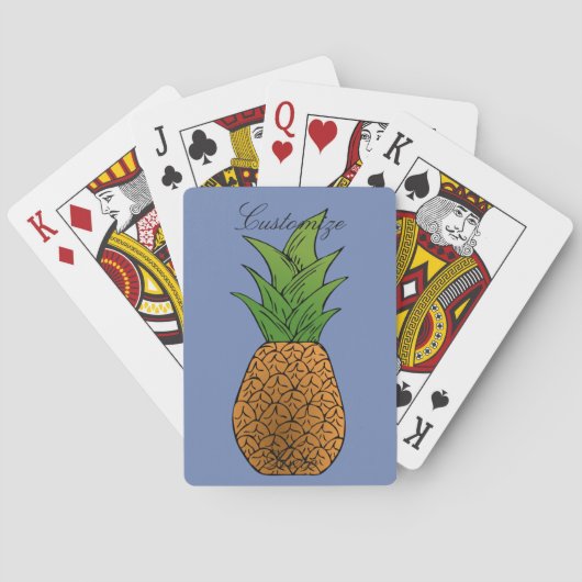 Big Pineappel Thunder_Cove Spielkarten (Rückseite)